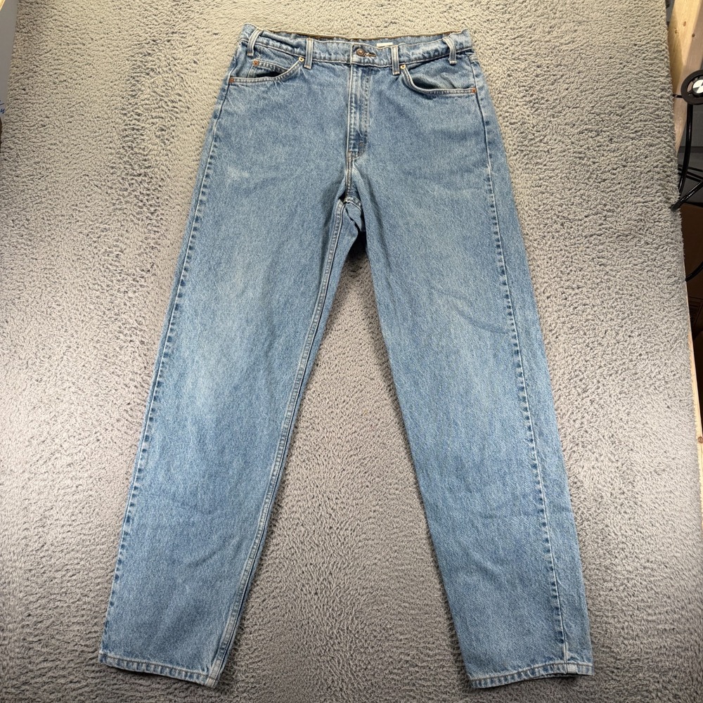 Vintage Levi's Orange Tab 550 Jeans Mens 36x36 Blue Cotton Denim Tapered Relaxed